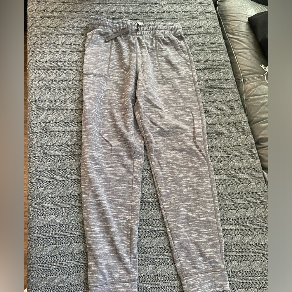 Grey sweatpants